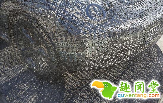 百万囍字拼成汽车，大师之作！