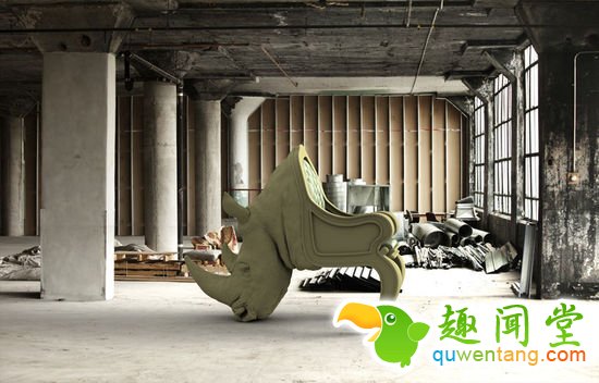 这些大象犀牛章鱼椅子，也太浮夸了