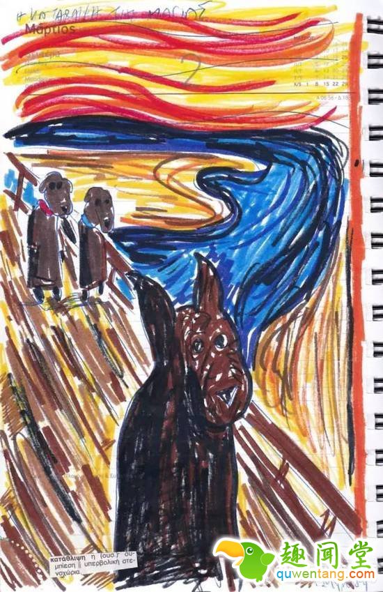 从这些画中来感受一下希腊人民的日常