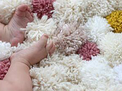 毛茸茸的居家止滑垫自己做!只要用家里剩