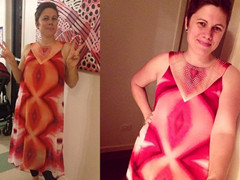 她觉得穿上这件衣服超美，直到她老公看到