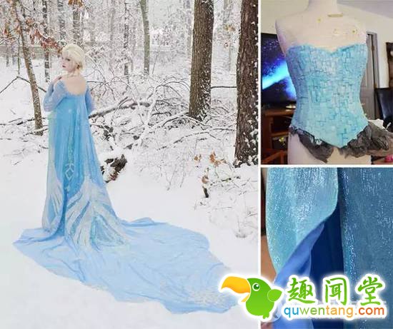 她14岁开始玩cosplay设计,现在水平直逼好莱坞!