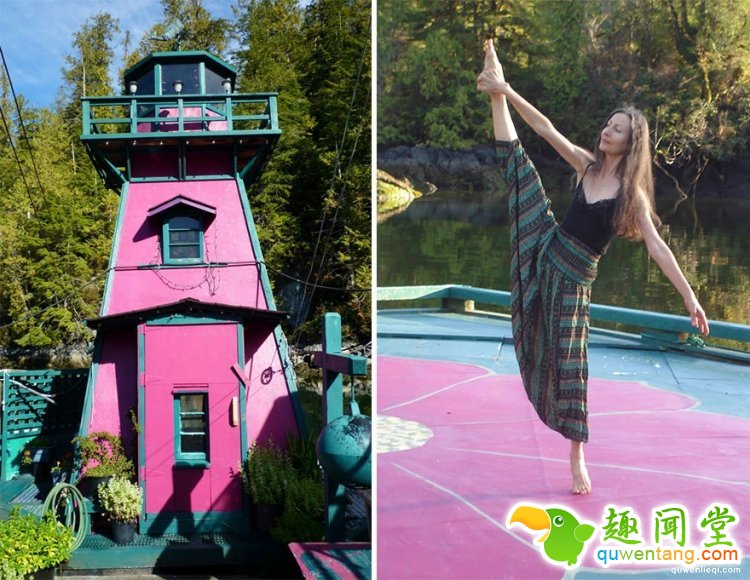 夫妻俩在孤岛建造450吨房子，住25年水上乐园！