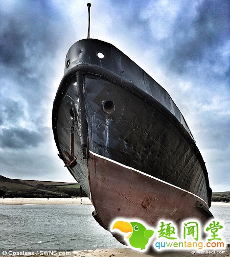 英国滩头漂来80吨幽灵船：1965年下水