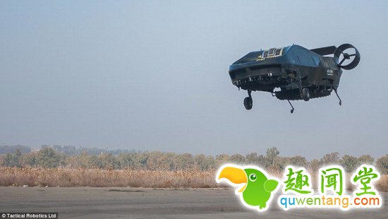 以色列巨型无人机上天，外形骇人似“超级战车”