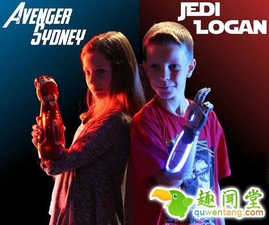 3D打印的迪士尼主题假肢 残疾儿童也能炫酷起来