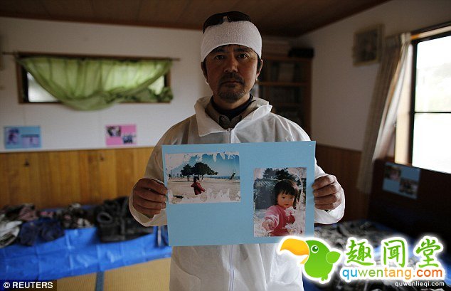 311福岛核灾6年后父母「冒着辐射威胁」还在找寻失踪孩子。他：「看到她挥手就觉得心痛」