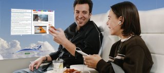 未来没有窗户的全景飞机，更真实的体验空