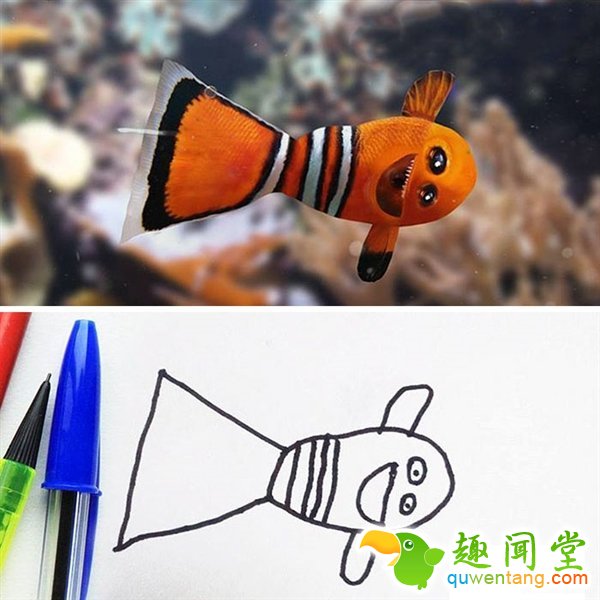 当爱画画的儿子遇上PS大神老爸 这画风我服！