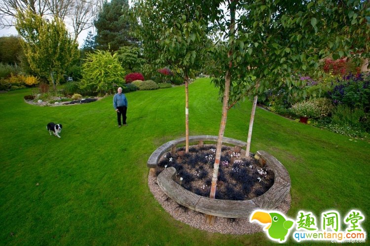 英国爸爸花费25年，打造浪漫秘密花园