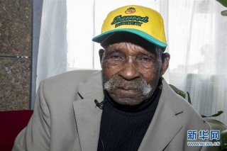 南非老人庆祝114岁生日