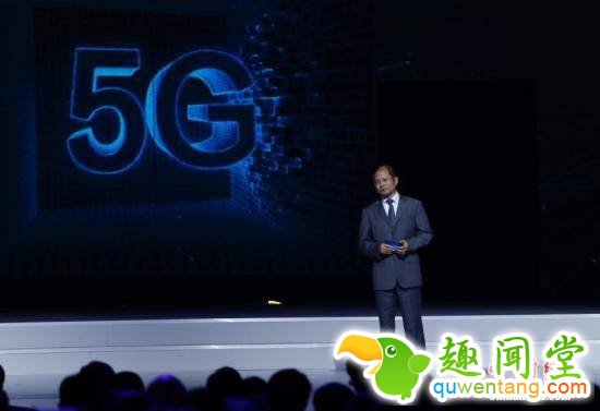 资料图为华为轮值首席执行官徐直军介绍华为3GPP 5G预商用系统。&nbsp;中新社记者 杜洋 摄