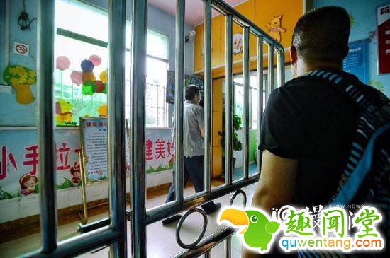 幼儿园保安说，负责人都没在。